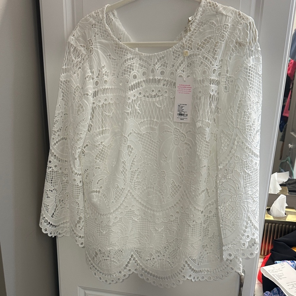 Elegant Lilly Pulitzer Lace Women's Top